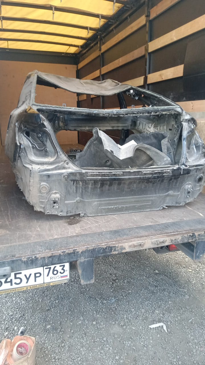 Задняя часть кузова Toyota Camry из Самары в п. Кирпичников
